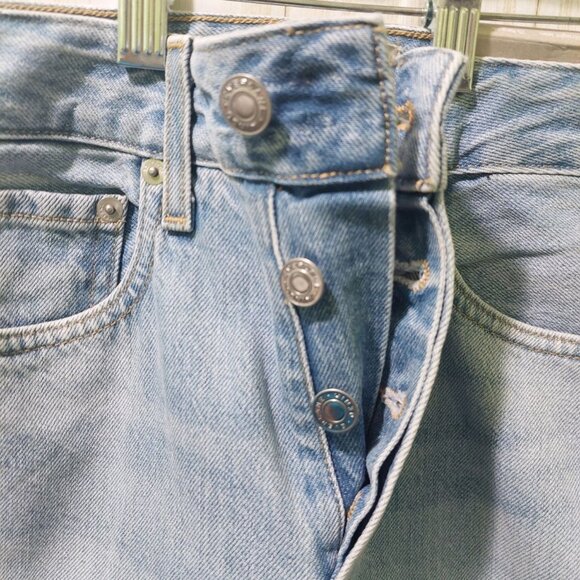 Everlane Women's Curvy '90s Cheeky Straight Jeans High Rise  Sunbleached Sz 25 - Picture 3 of 10